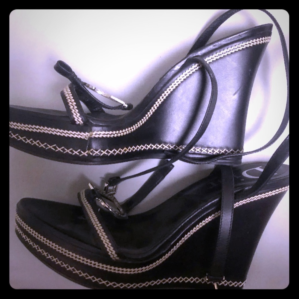 Dior Wedge Sandals